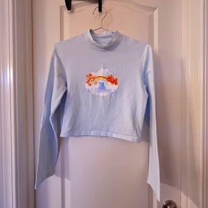 Teddy Fresh Mock Crop Tee Care Bears
